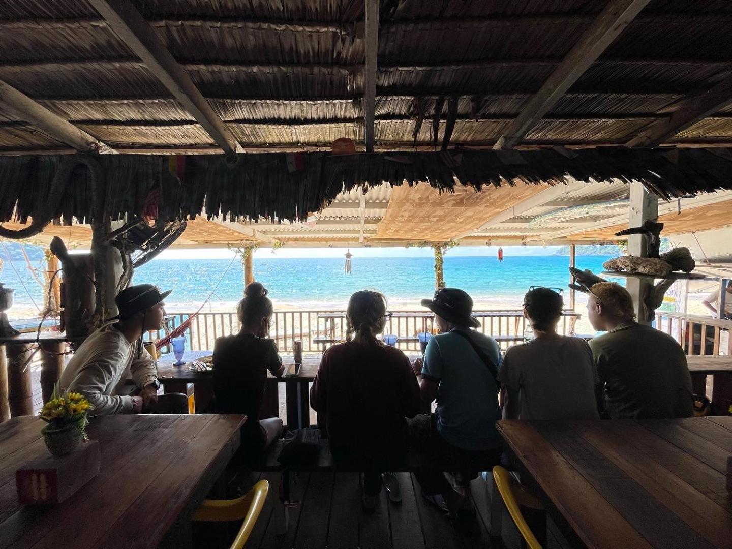 Beach Shack Chalet - Garden View Aframe Small Unit Kampong Juara Dış mekan fotoğraf