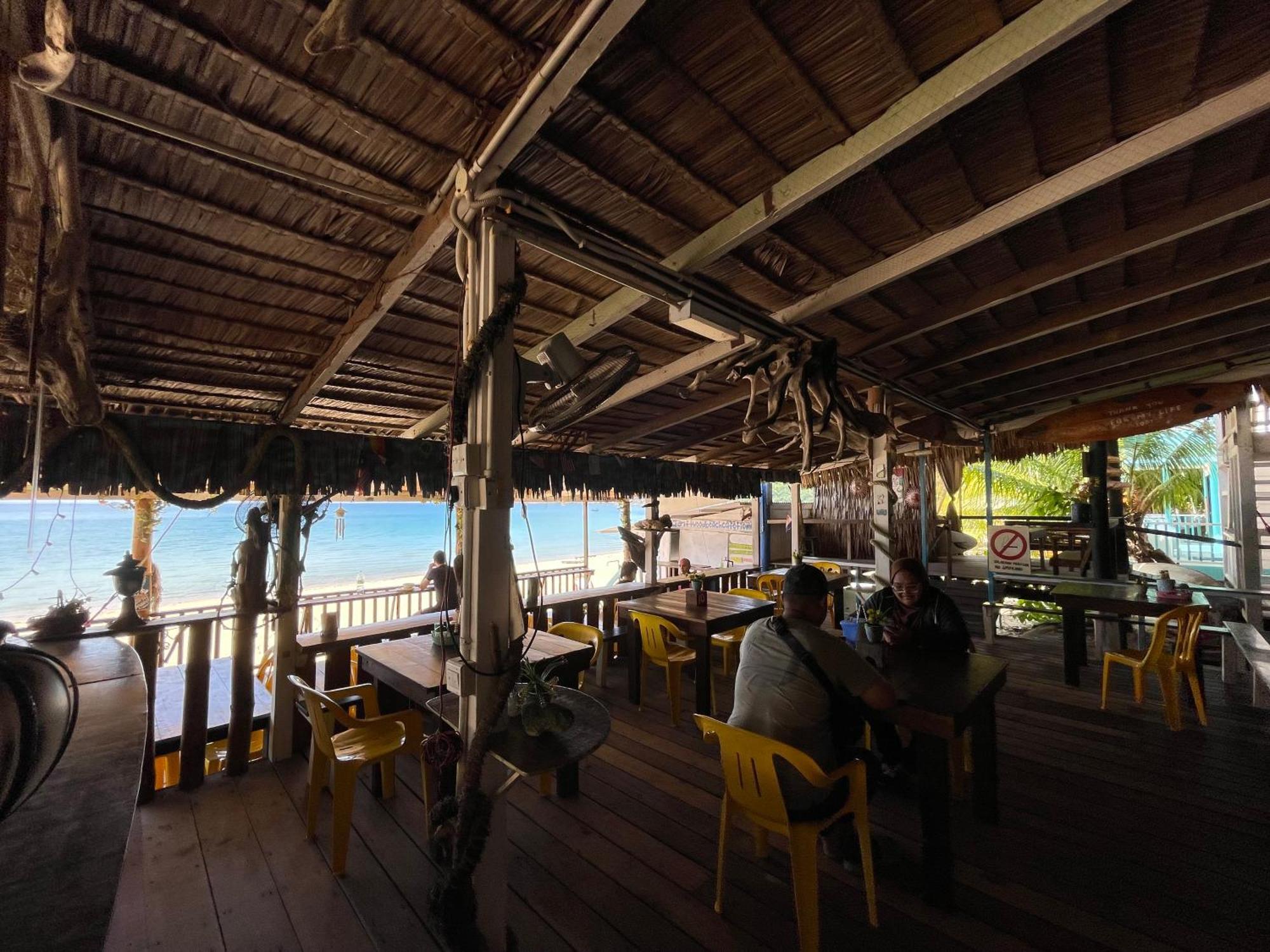 Beach Shack Chalet - Garden View Aframe Small Unit Kampong Juara Dış mekan fotoğraf
